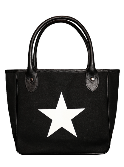 Diamonds Chappy Luxury Mini-Tote Bag w/ Leather Detail